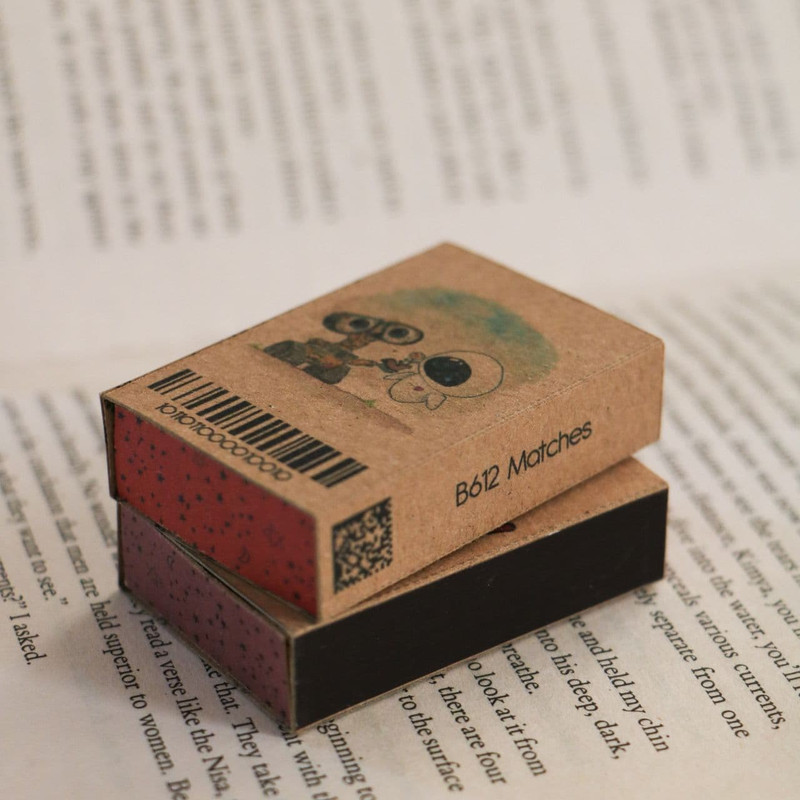 کبریت مدل B612 طرح وال ای کد B612 - 106