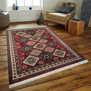 فرش دستبافت سه متری طرح لوزی کد AA399