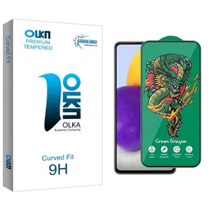 Cooling Olka Green_Dragon Screen Protector For Samsung  Galaxy A72