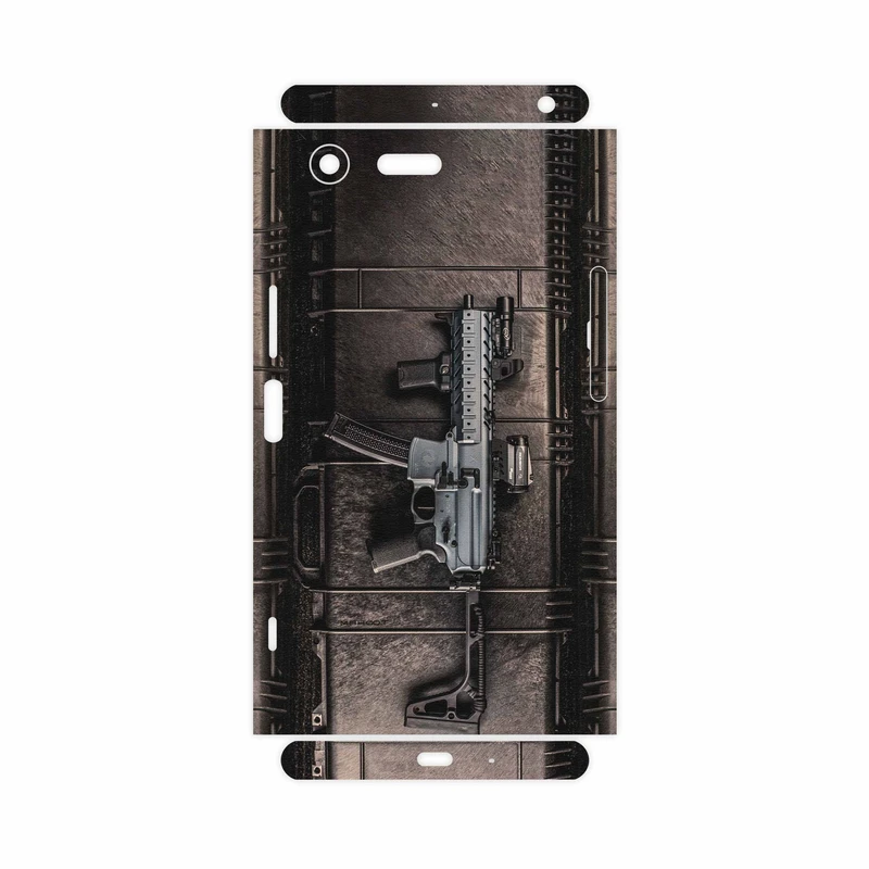 برچسب پوششی ماهوت مدل Gun-FullSkin مناسب برای گوشی موبایل سونی Xperia XZ Premium