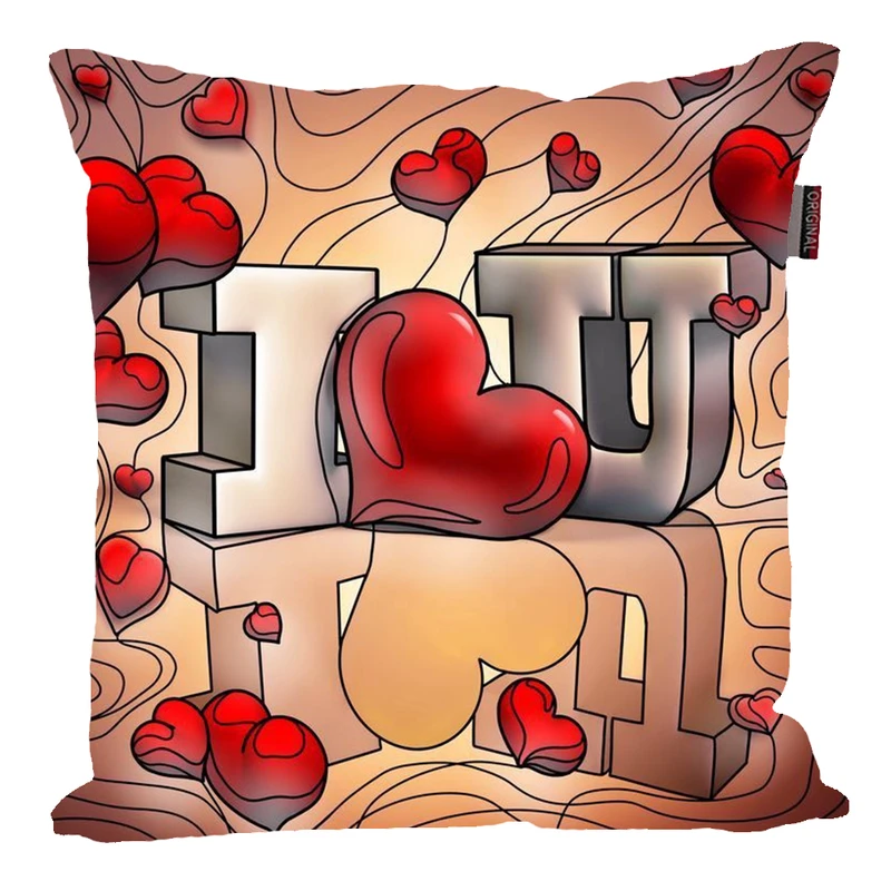 کوسن پاد آفرین مدل عشق طرح LOVE کد PK40872