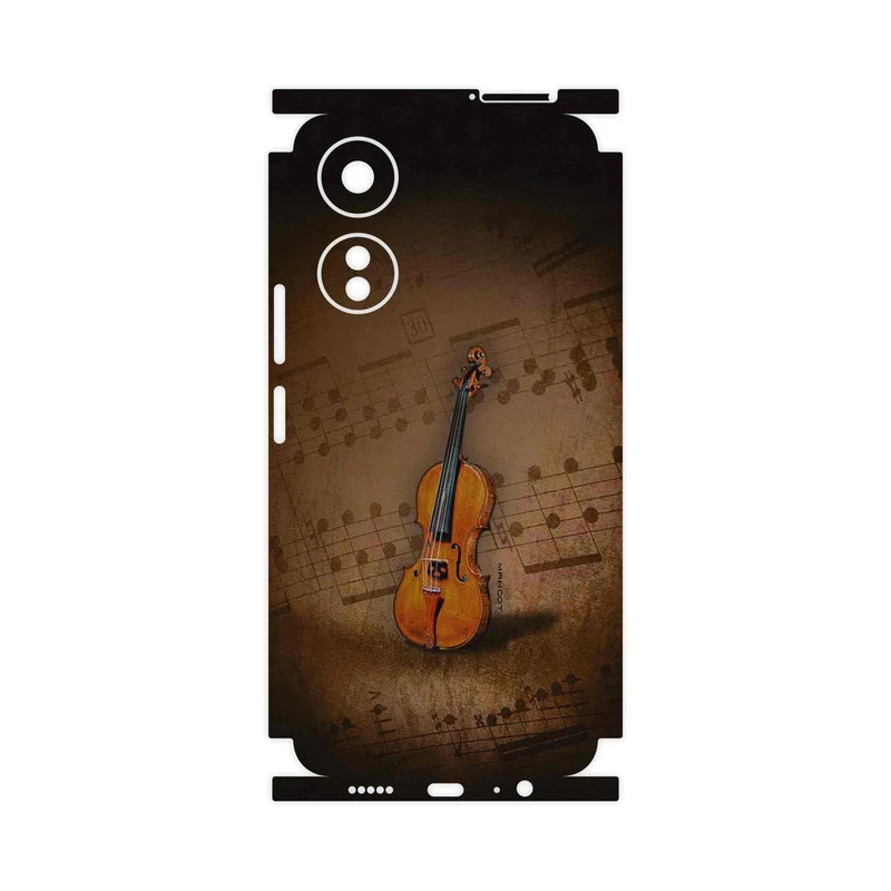 برچسب پوششی ماهوت مدل Violin_Instrument-FullSkin مناسب برای گوشی موبایل آنر X5 Plus