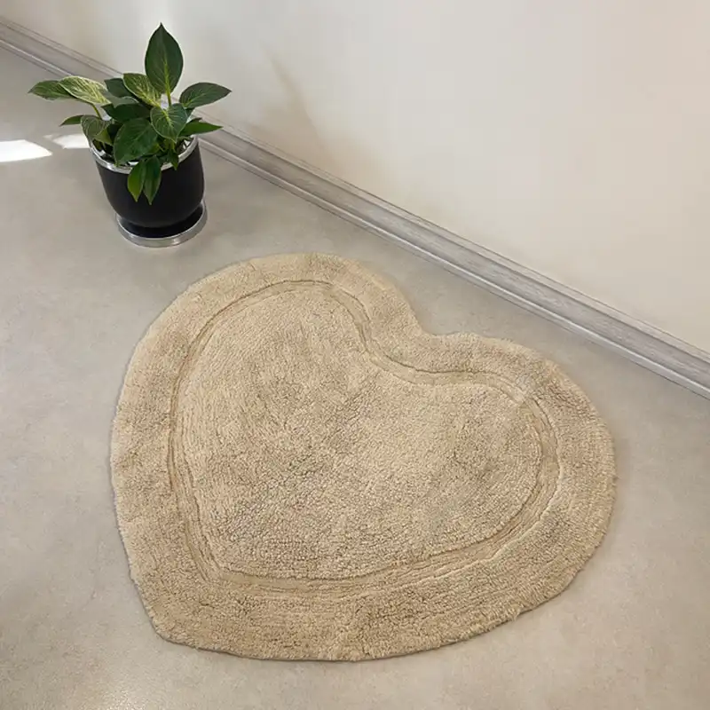 پادری طرح قلب سایز 95×90 سانتی متر