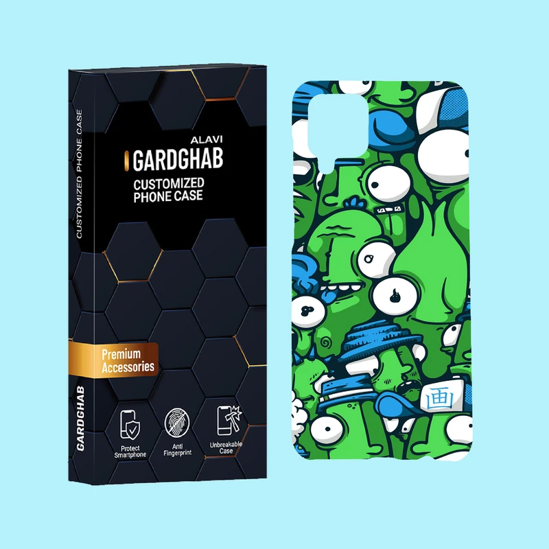 کاور گارد قاب علوی مدل فانتزی مناسب برای گوشی موبایل سامسونگ Galaxy A12