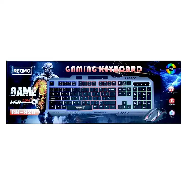 کیبورد و ماوس مدل RM-920