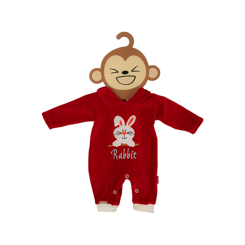 آویز لباس کودک طرح میمون مدل MKids47F