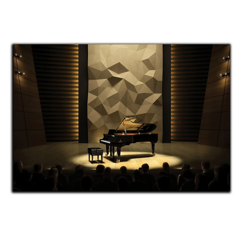 تابلو شاسی بکلیت طرح ساز موسیقی پیانو مدل SH-5975