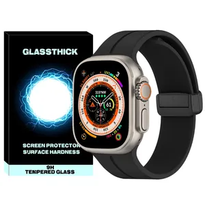 Glassthick Magnetic-ORG-GL strap suitable For T1000 Ultra 49mm