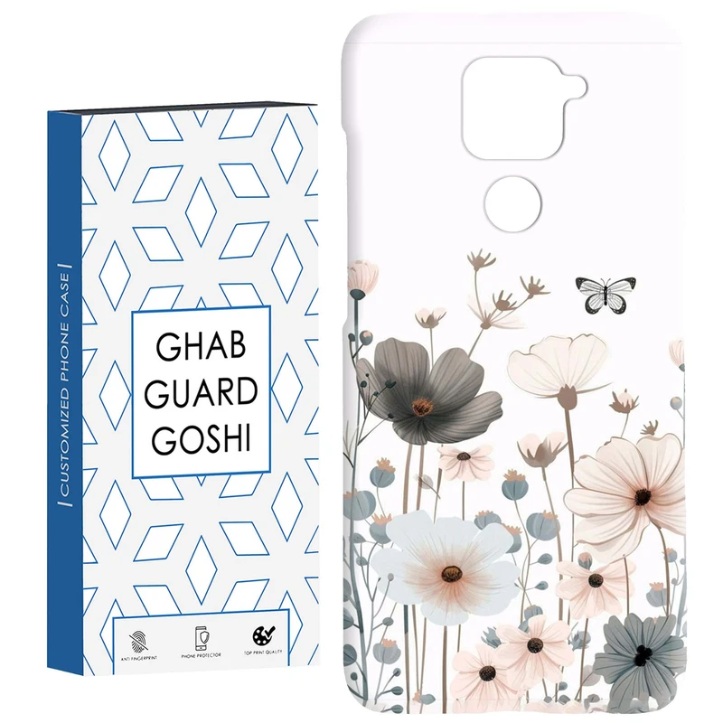 کاور قاب گارد گوشی طرح گل کد Dimo-135 مناسب برای گوشی موبایل شیائومی Redmi Note 9 