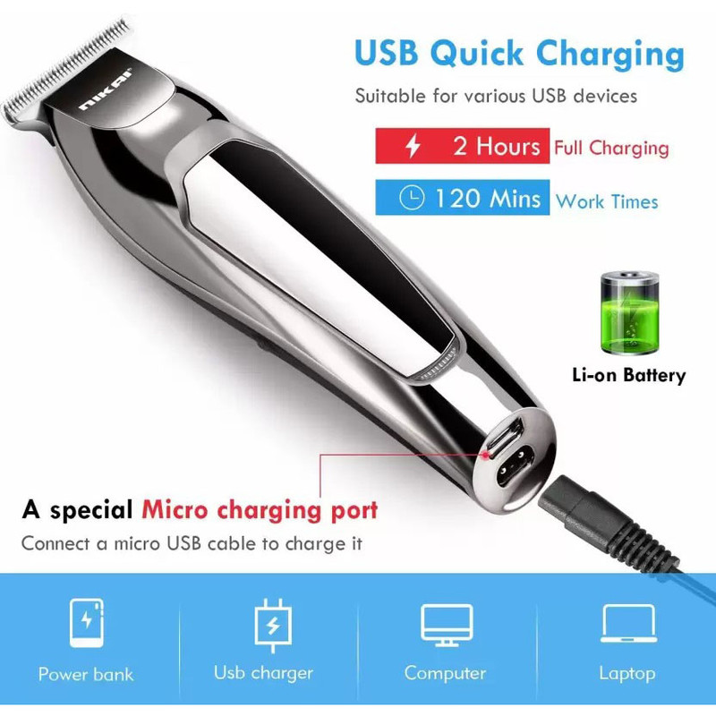 ماشین اصلاح موی سر و صورت نیکای مدل NK-1879 ماشین اصلاح موی سر و صورت نیکای مدل NK-1879
