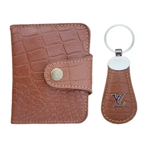 ست جاکارتی و جاکلیدی چرمی کد 0044