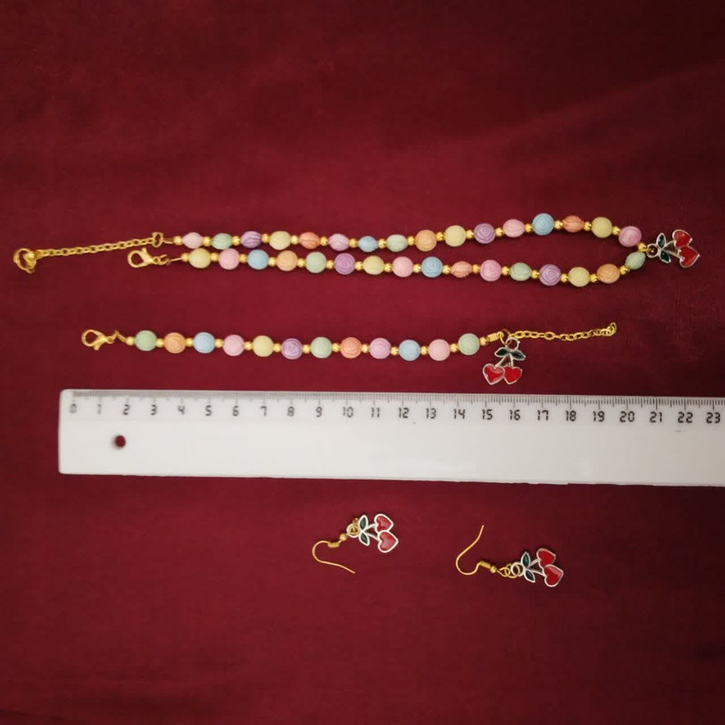 نیم ست دخترانه مدل گیلاس