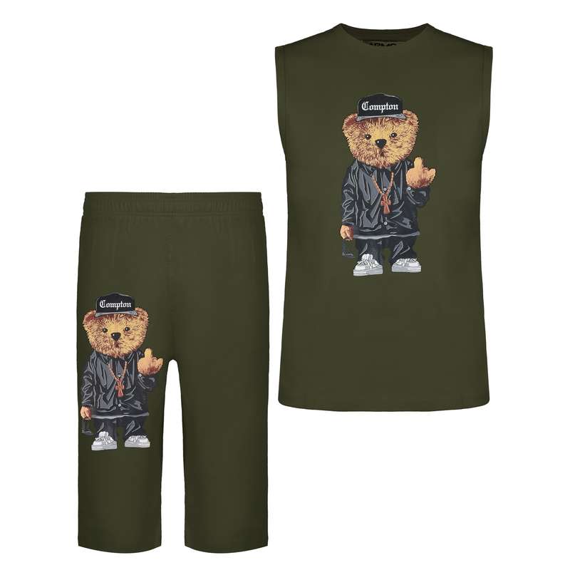 ست تاپ و شلوارک مردانه مدل S 10