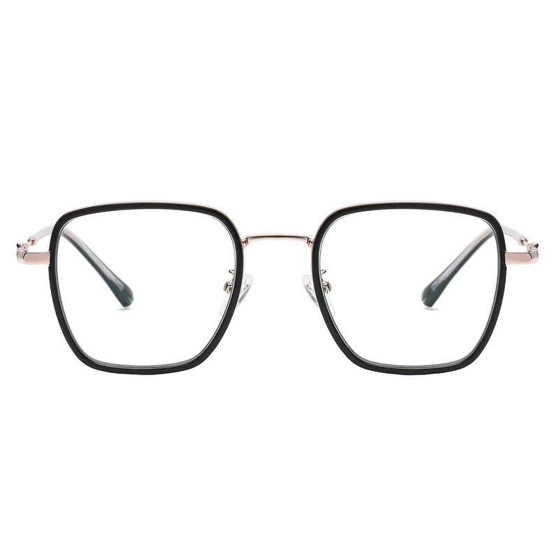 فریم عینک طبی چند ضلعی مدل TJ815C01P81 مناسب برای صورت گرد و بیضی