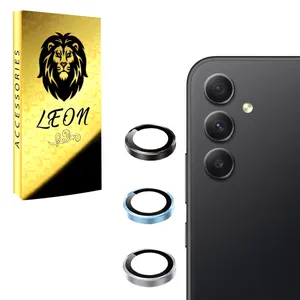 لنز محافظ دوربین پلاستیکی مدلlenjeu مناسب برای گوشی موبایل  سامسونگ Galaxy S23 FE