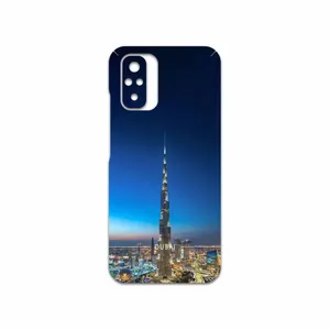 MAHOOT Dubai-City Cover Sticker for Xiaomi Redmi Note 10