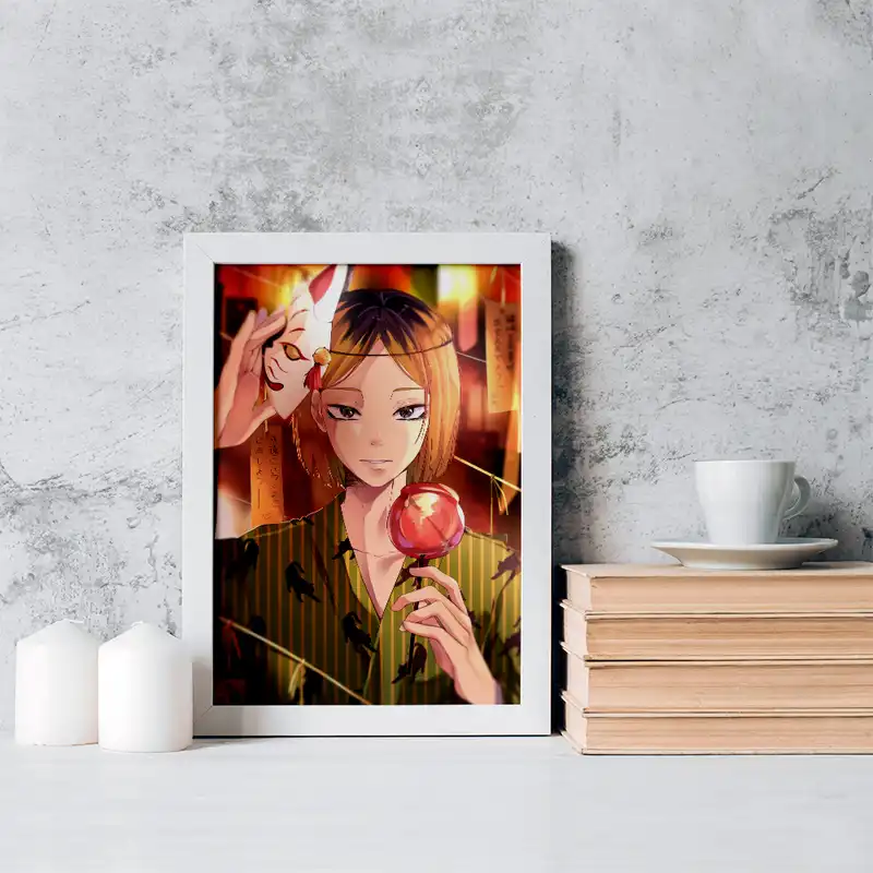 تابلو خندالو مدل کوزومه کنما انیمه هایکیو کد 17756