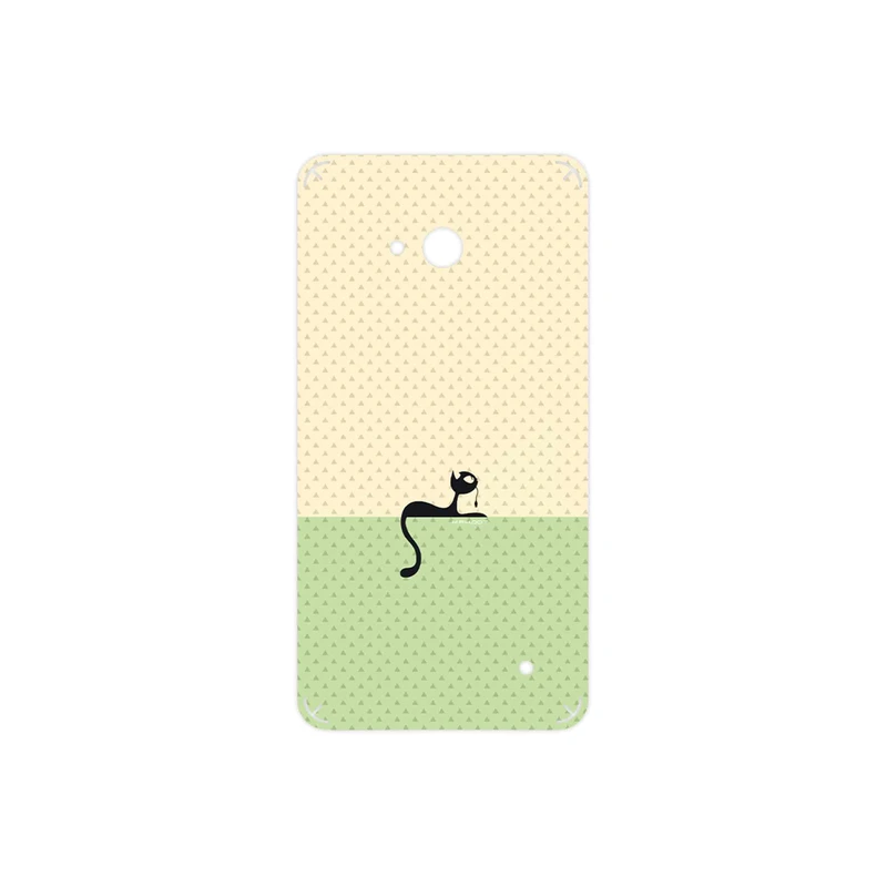برچسب پوششی ماهوت مدل Minimal Internet Cat Icon مناسب برای گوشی موبایل مایکروسافت Lumia 640