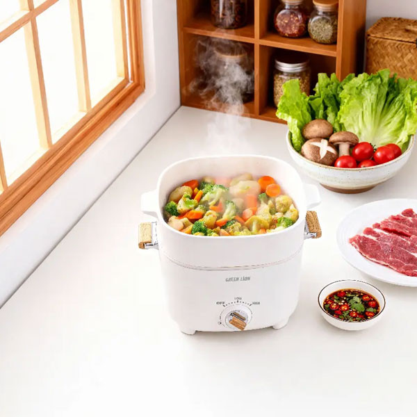 مولتی کوکر 2.5 لیتری گرین لاین مدل Multi-Pot GL-EC35 