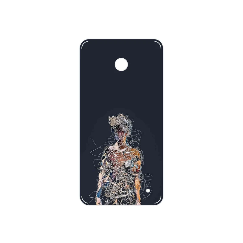 برچسب پوششی ماهوت مدل Strings Digital Art 1 مناسب برای گوشی موبایل نوکیا Lumia 630