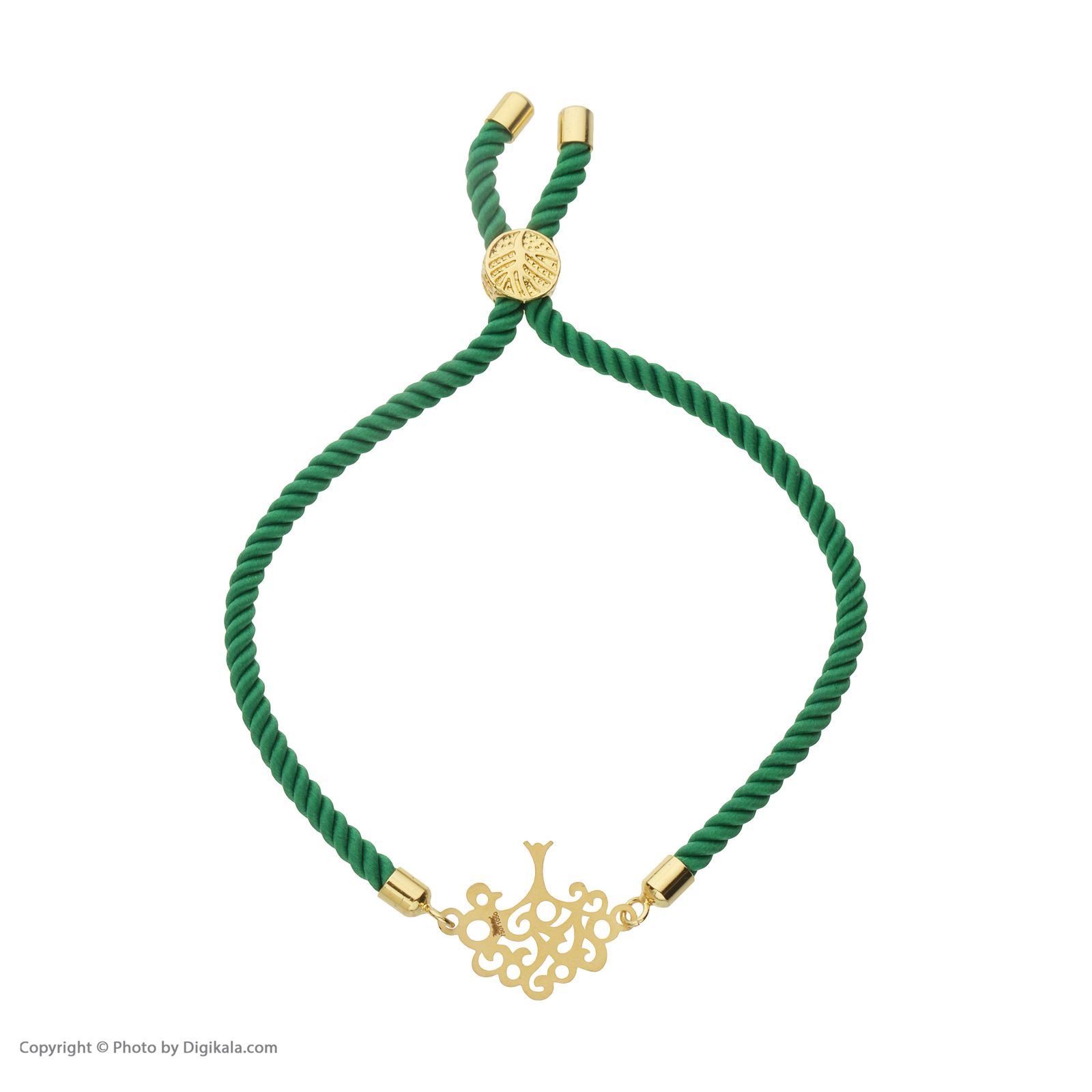 دستبند طلا 18 عیار زنانه مایا ماهک مدل MB1402 -  - 4