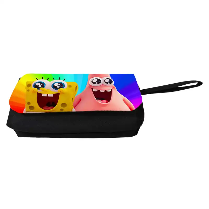 جامدادی مدل دوزیپ طرح باب اسفنجی کد NI173