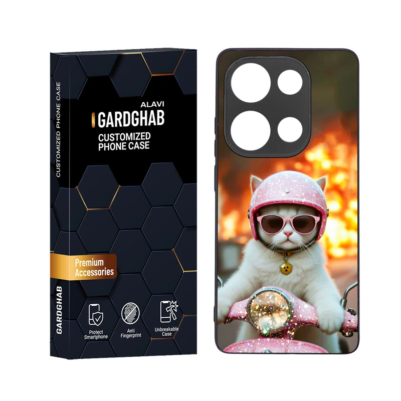 کاور گارد قاب علوی مدل دور ژله ای مناسب برای گوشی موبایل شیائومی Redmi Note 13 Pro 4G