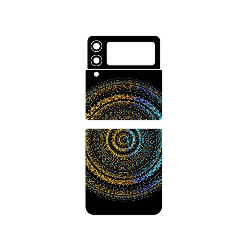 برچسب پوششی ماهوت مدل Mandala Design 2 مناسب برای گوشی موبایل سامسونگ Galaxy Z Flip3 5G