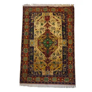 فرش دستباف دو و نیم متری طرح جنگل مدل HA30
