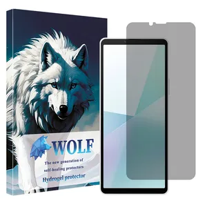 Wolf Tough model privacy screen protector suitable for Sony Xperia 10 VI mobile phone