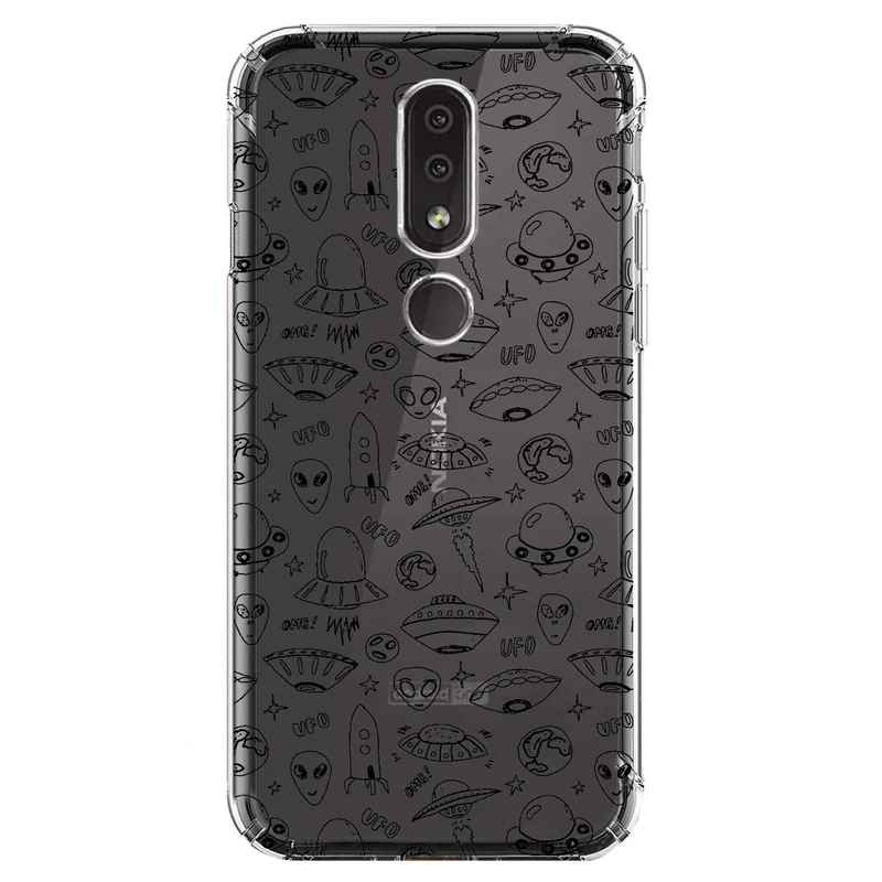 کاور مگافون طرح یوفو مدل C46-B مناسب برای گوشی موبایل نوکیا 4.2