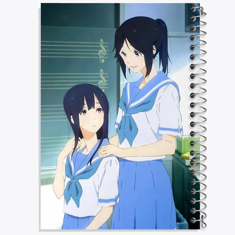 دفتر مشق 50 برگ خندالو مدل کاساکی و میزور انیمه لیز و پرنده آبی کد 23820