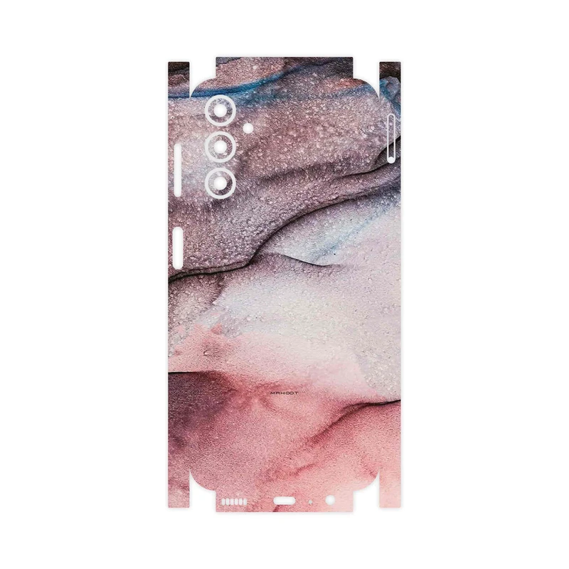 برچسب پوششی ماهوت مدل Smoky pink marble-FullSkin مناسب برای گوشی موبایل سامسونگ Galaxy A14