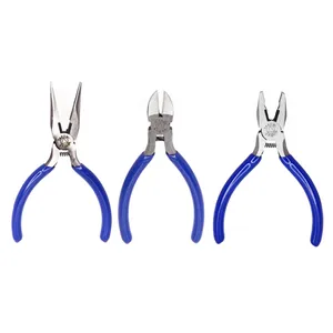 انبر دست و انبر سیم چین و انبر دم باریک تاکومی مدل ART-3PCS سایز 5 اینچ مجموعه 3 عددی