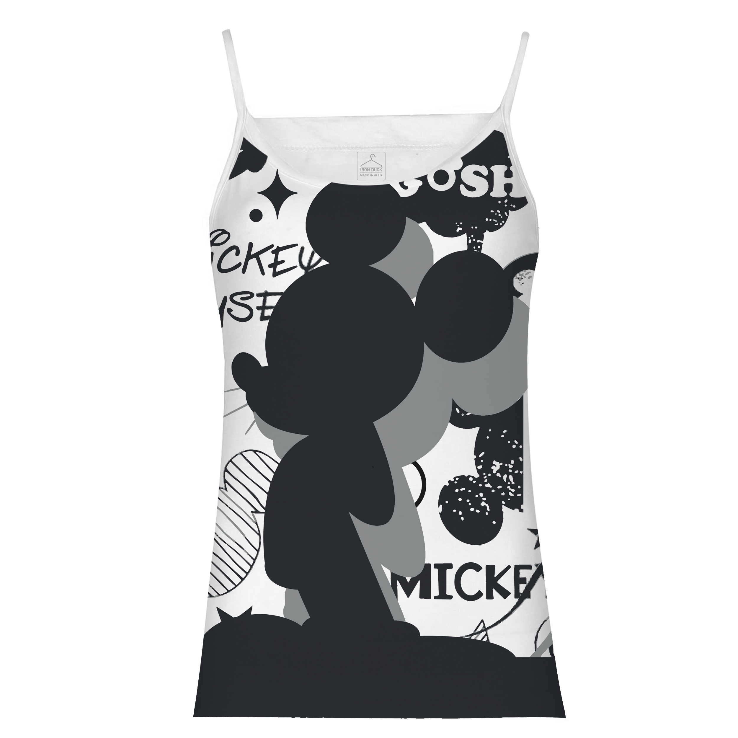 تاپ زنانه آیرون داک طرح Micky مدل TB03