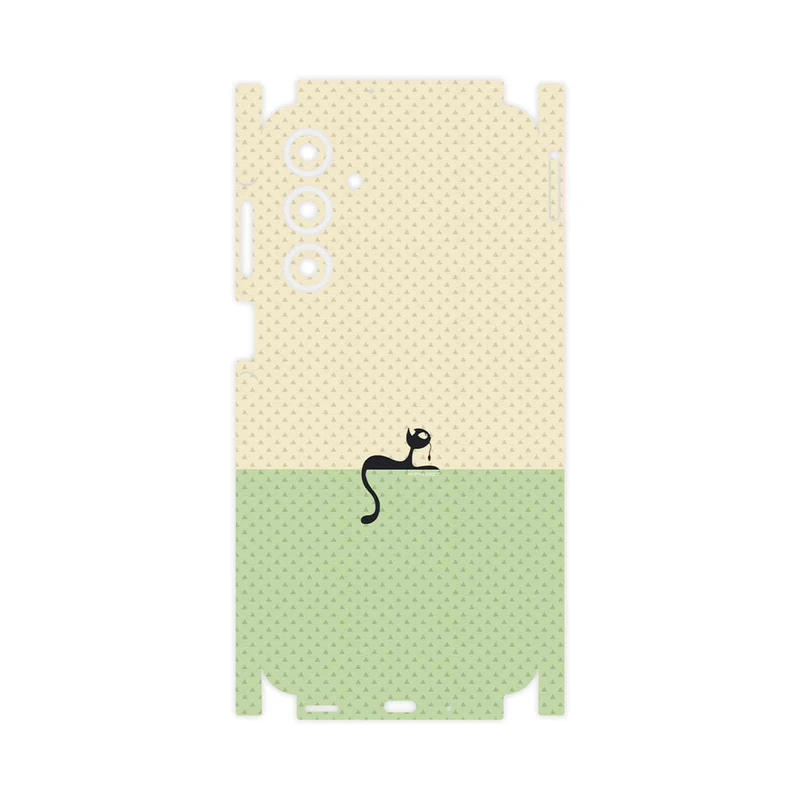 برچسب پوششی ماهوت مدل Minimal Internet Cat Icon-FullSkin مناسب برای گوشی موبایل سامسونگ Galaxy A16 5G
