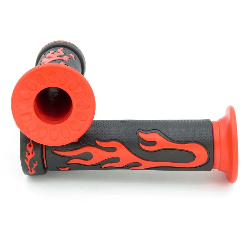 عکس شماره 4 : گریپ دسته دوچرخه مدل آتشی کد 1449 بسته 2 عددی