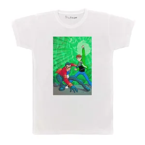 تی شرت بچگانه پرمانه طرح بن تن کد pmt.4134