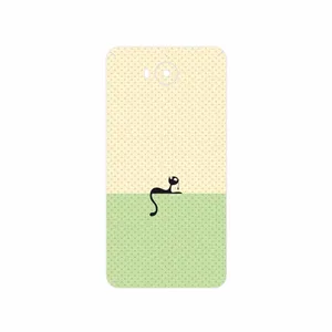 MAHOOT Minimal Internet Cat Icon Cover Sticker for Huawei Y5 2017