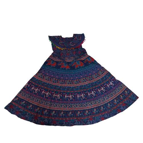 پیراهن ساحلی زنانه مدل سنتی عروسکی کد t22000