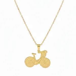 گردنبند مدل دوچرخه 
