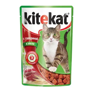  پوچ گربه کیت کت مدل Beef-Sauce وزن 85 گرم