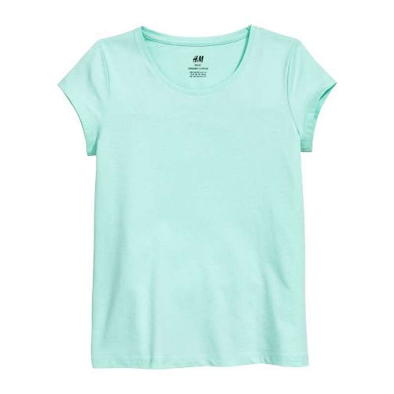 تی شرت آستین کوتاه دخترانه اچ اند ام مدل 0225784