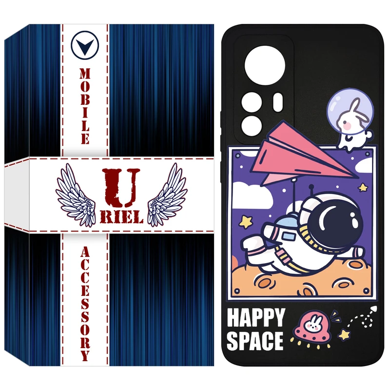 کاور یوریل مدل KSH کد 22 طرح فضانورد مناسب برای گوشی موبایل شیائومی 12T Pro