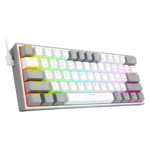 کیبورد مخصوص بازی ردراگون مدل Fizz K617 RGB