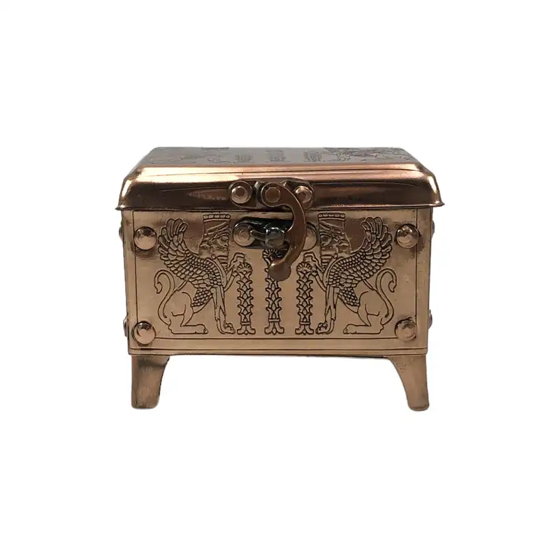 جعبه جواهرات مسی مدل نانو شده 1 کد 33