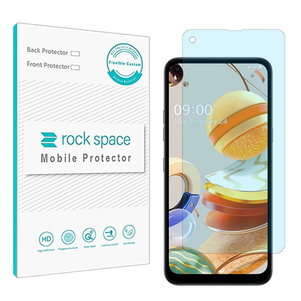 محافظ صفحه نمایش ضد اشعه آبی راک اسپیس مدل HyBLU مناسب برای گوشی موبایل ال جي k61