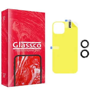 Glassco CGo1 Back Protector For Apple  iPhone 12 With Camera Lens Protector