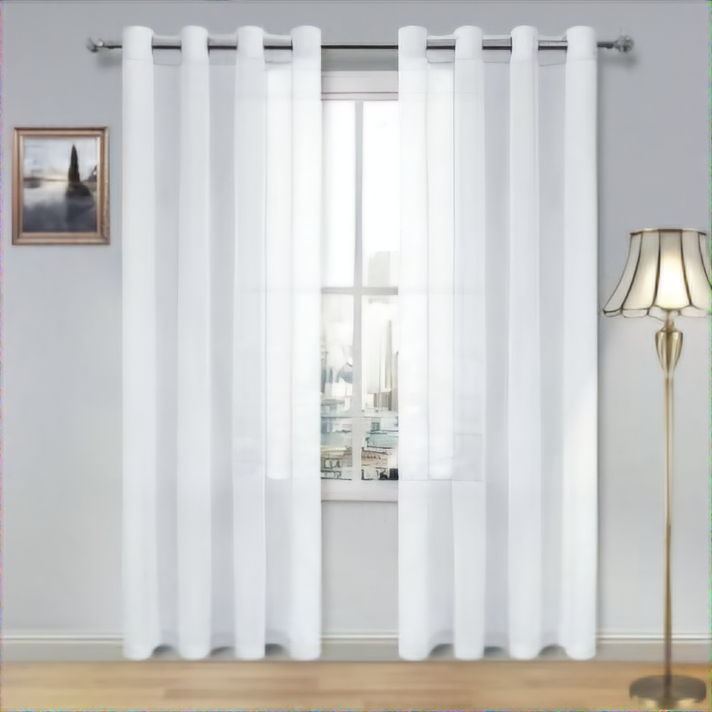 پرده پانچی مدل حریر سایز 140x280 سانتی متر