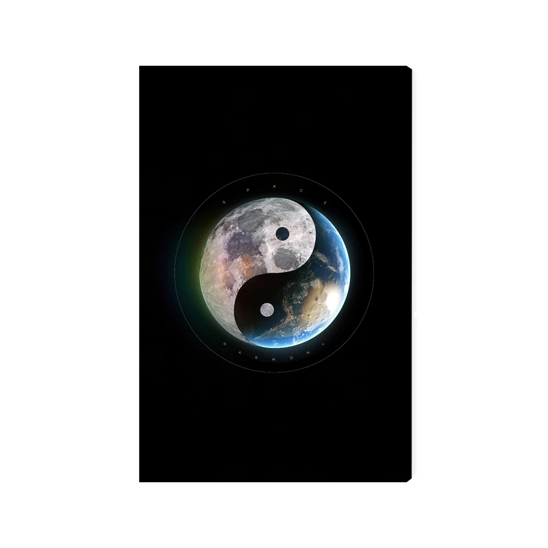 تابلو شاسی عرش مدل فانتزی یین و یانگ کد As5152